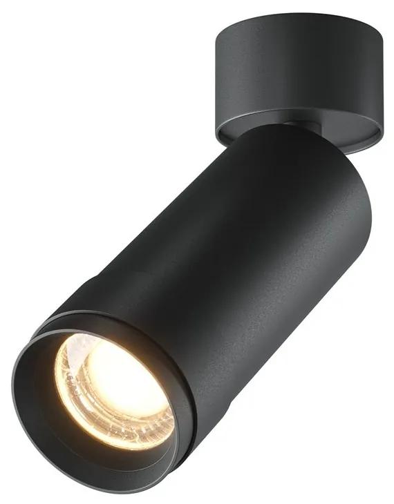 Spot LED aplicat directionabil Focus Zoom 4000K negru