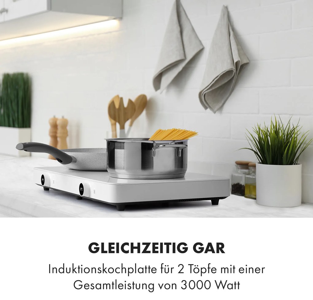 FutureChef, plită dublă cu inducție, 3000 W, 2 plite