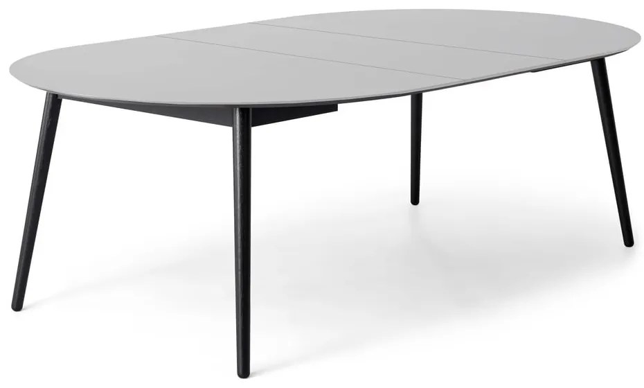 Masă de dining rotundă extensibilă cu blat alb cu blat suplimentar ø 135 cm Meza – Hammel Furniture