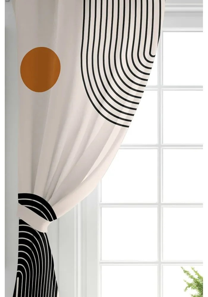 Draperii bej 2 buc. 140x260 cm – Mila Home