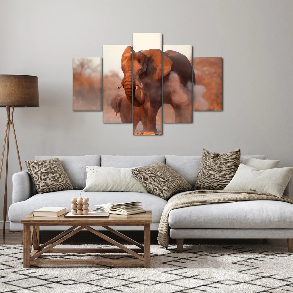 Tablou - Marele elefant african (150x105 cm)