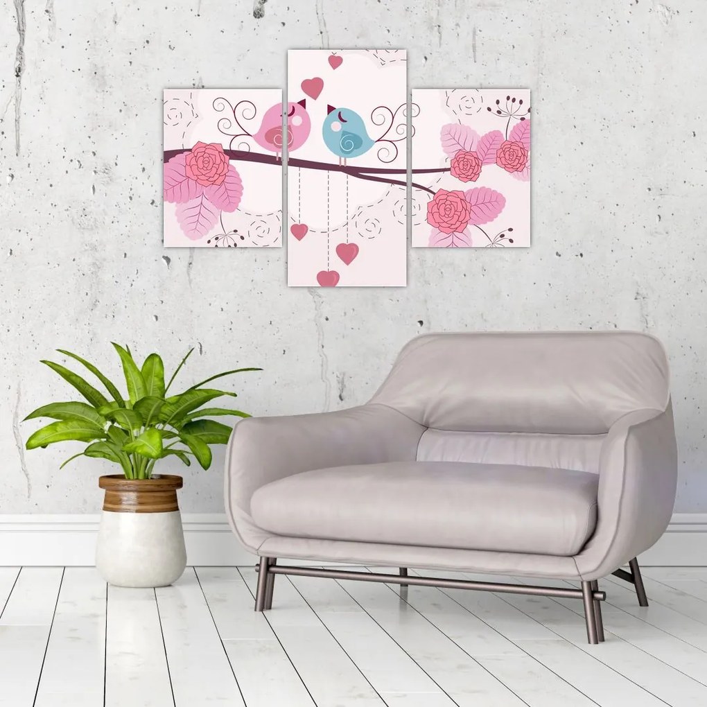 Tablou - Timpul de iubire (90x60 cm)