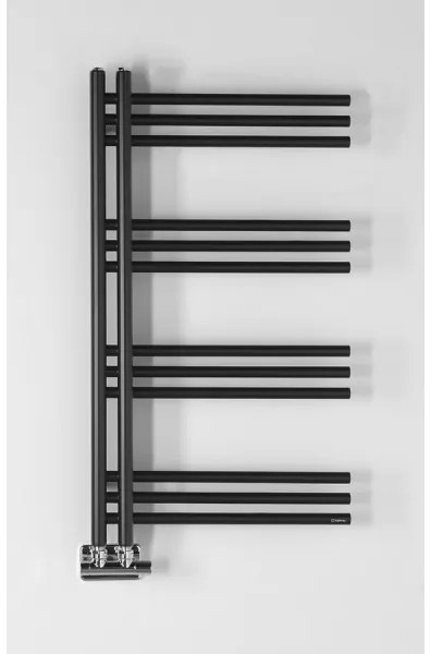 Sapho - Radiator pentru baie DORLION 300W/230V 50x90 cm negru mat