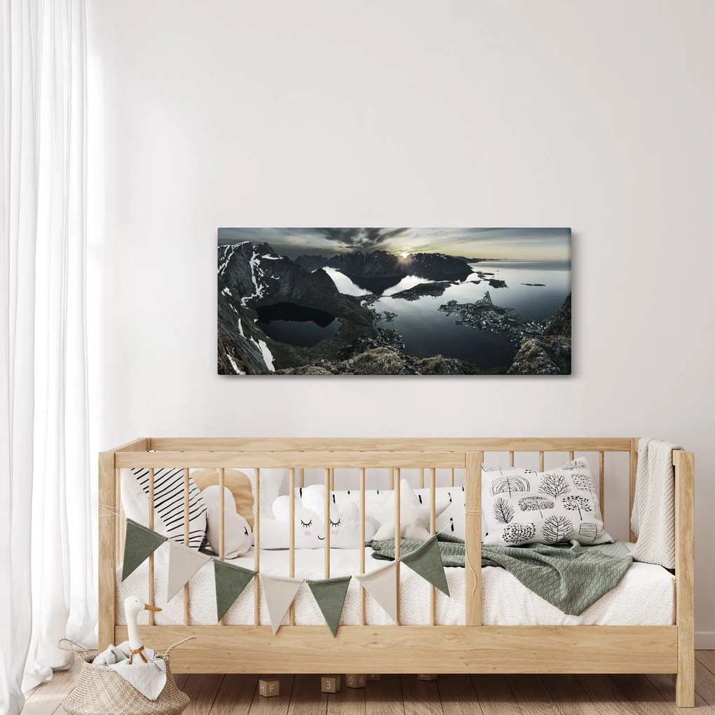 Tablou - Munții norvegieni (120x50 cm)