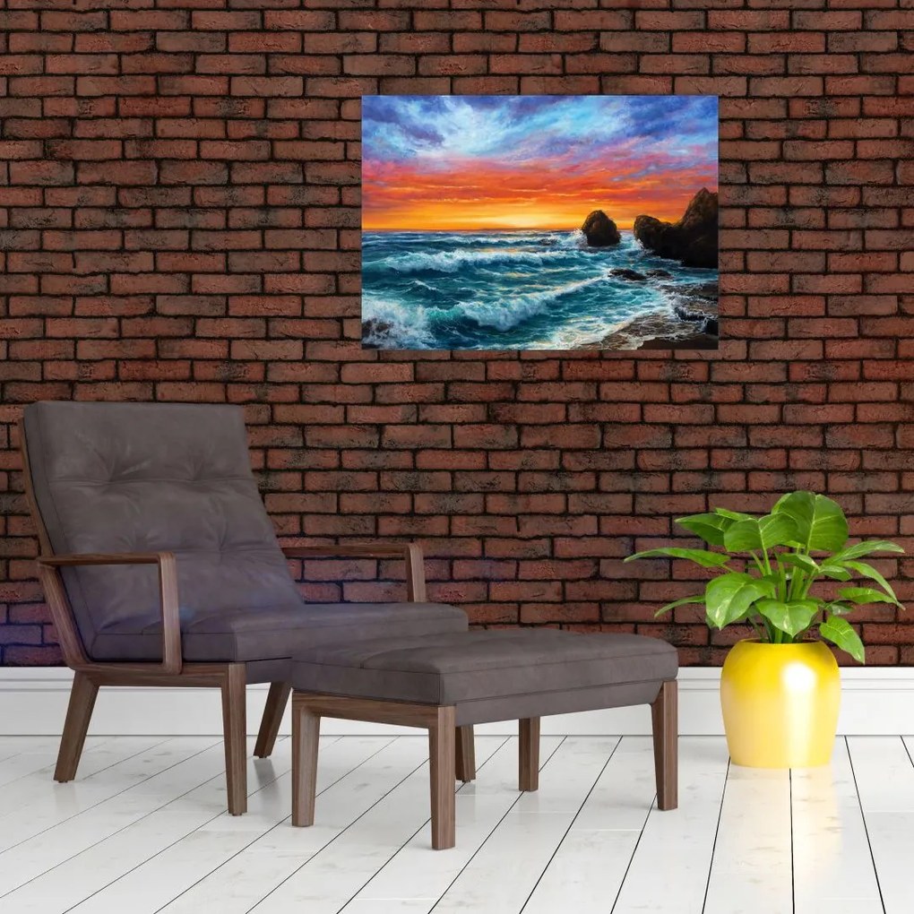 Tablou - Apus de soare (70x50 cm)