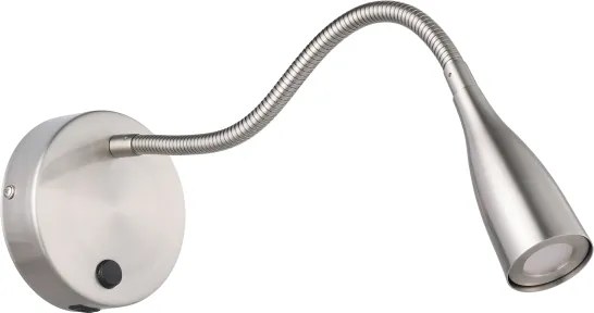Eglo 901783 OLIVANDINO - lampă de perete LED flexibilă cu USB, 3,8W/230V, crom