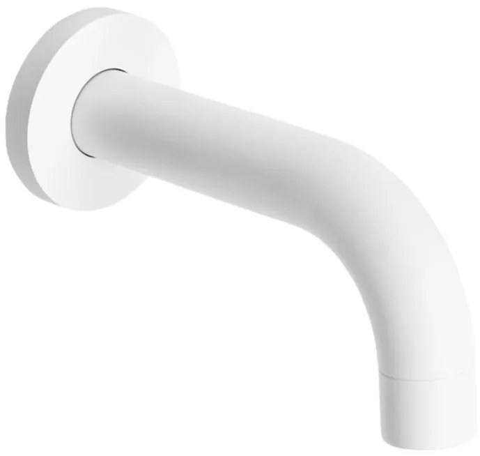 Set de dus incastrat Lungo alb mat