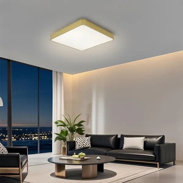 Brilagi - Plafonieră LED POOL 36W/230V 3000/4500/6000K 40x40 cm auriu