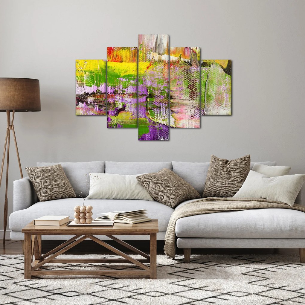 Tablou cu abstracție - pictura (150x105 cm)
