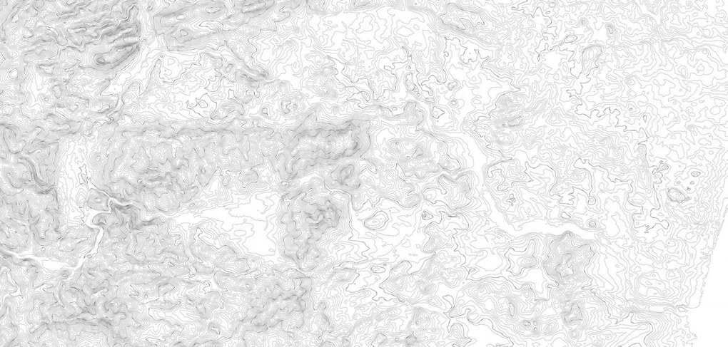 Fototapet, Elevation Lines, White, Rebel Walls