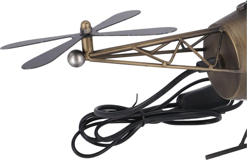Lampa de masa Stil Industrial Elicopter L 40 cm