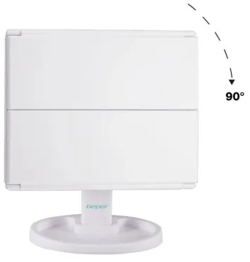 Beper - Oglindă cosmetică cu iluminare LED, 4xAAA/5V