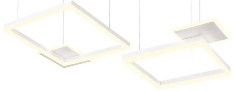 Redo 01-2611 - Lustră LED dimabilă SIGUA pe cablu, 110 W, 230 V, CRI 90, alb