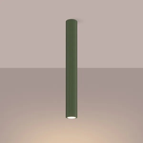 Spot Sollux SL.1610 KARBON 1xGU10/10W/230V 60 cm verde