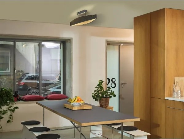 Osram DECOR FLAT - Plafonieră aplicată LED, 23W/230V, gri