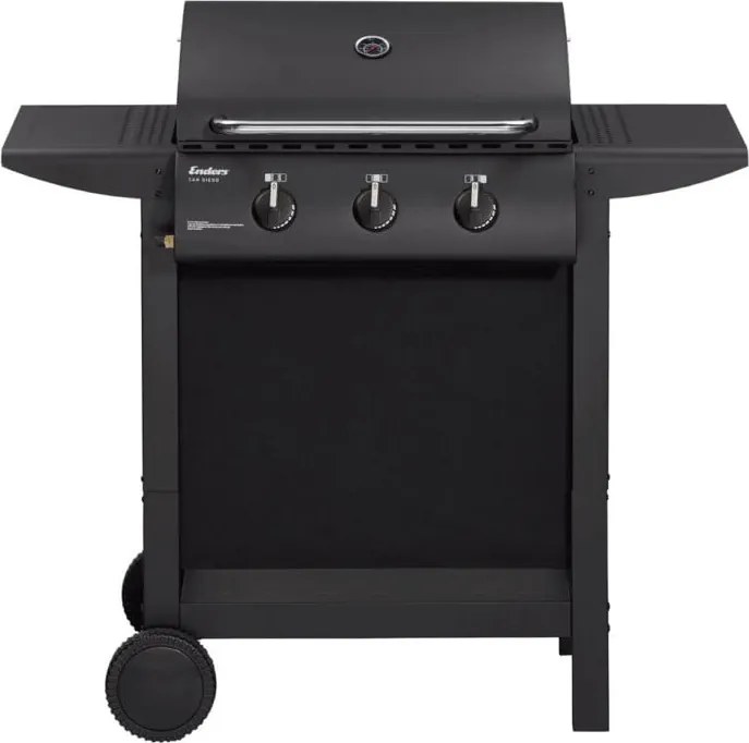 Grătar cu gaz pentru exterior ENDERS San Diego 3, negru