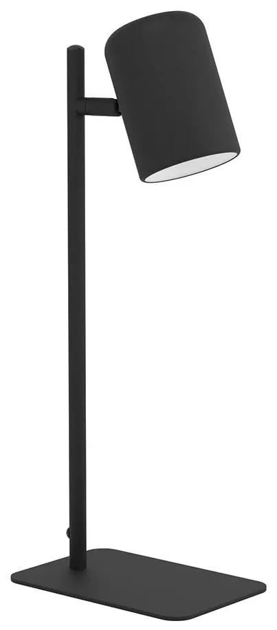 Lampă LED de masă CEPPINO 1xGU10/4,5W/230V neagră Eglo 98855