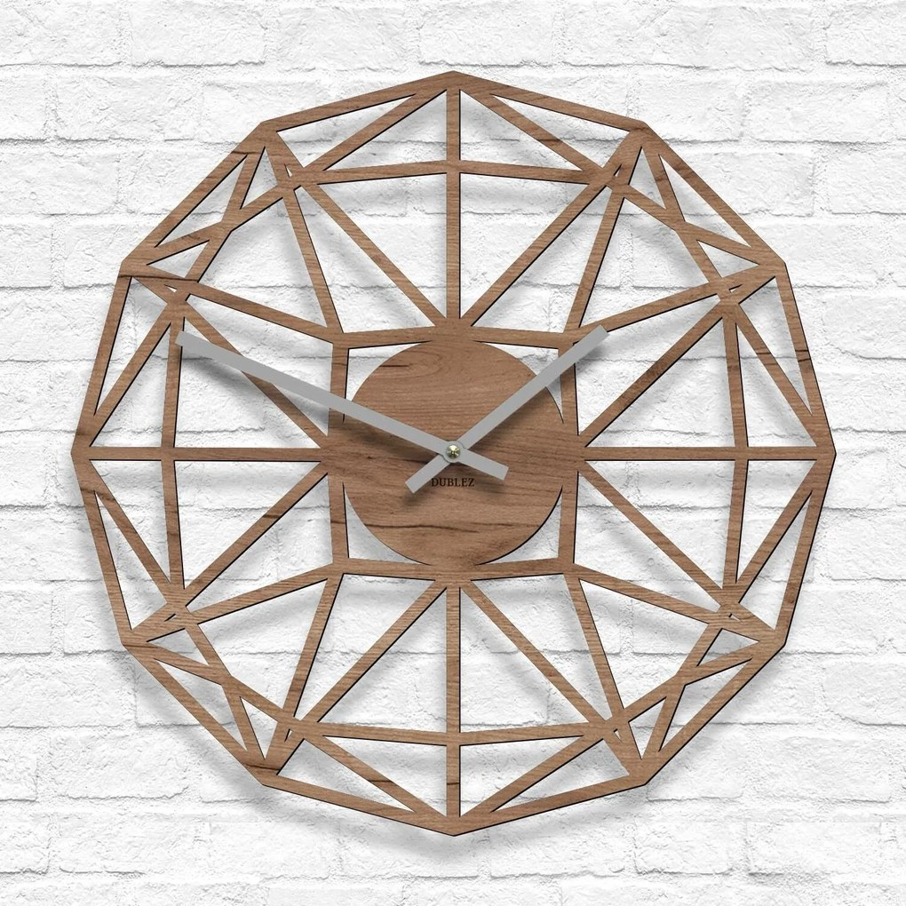 DUBLEZ | Ceas de perete industrial - Geometric Infinity