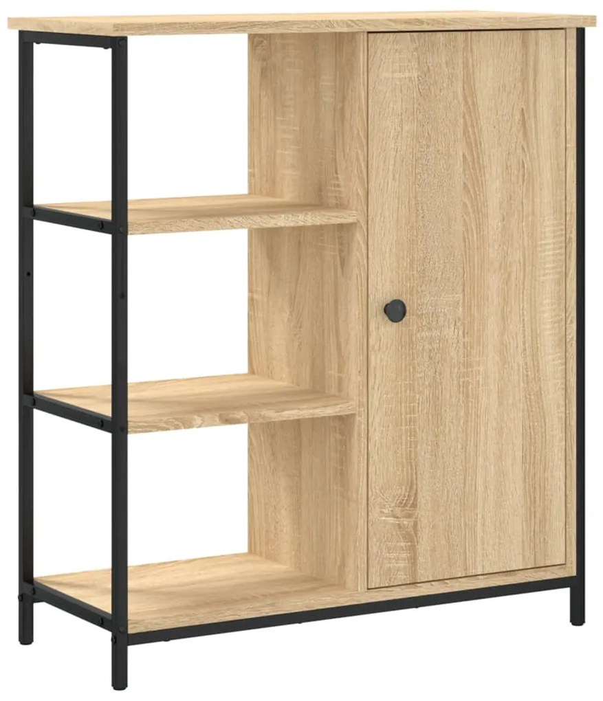vidaXL Bufet Stejar Sonoma 70x30x80 cm Lemn stratificat