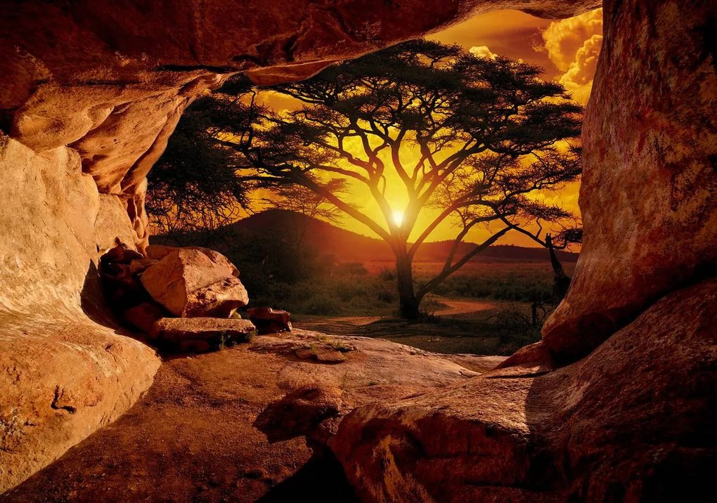 Fototapet - Canion - apus de soare (152,5x104 cm)