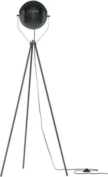 Lampadar WOOOD Lester, înălțime 155 cm, gri