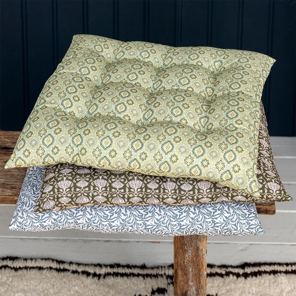 Pernă de scaun din bumbac 37x37 cm Lily – Rex London