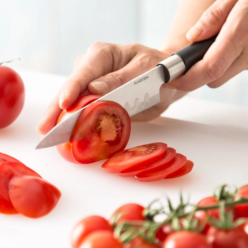 Klarstein Kitano, 8 delar Knivset med knivblock, precisionsblad