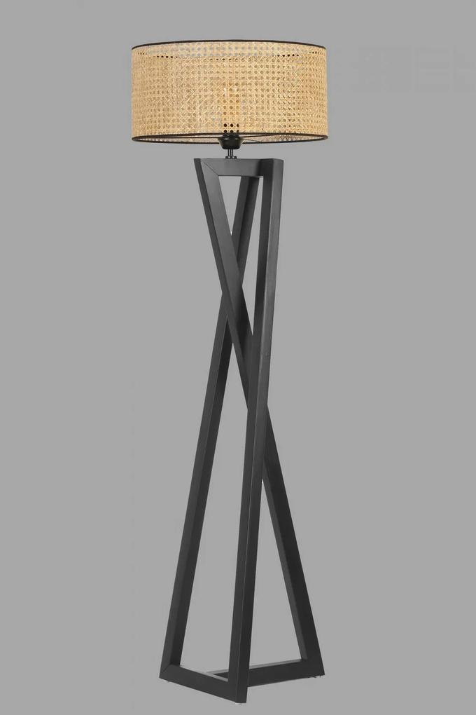 Maçka 8747-2 Design interior Lampa de podea Negru 45x45x150 cm