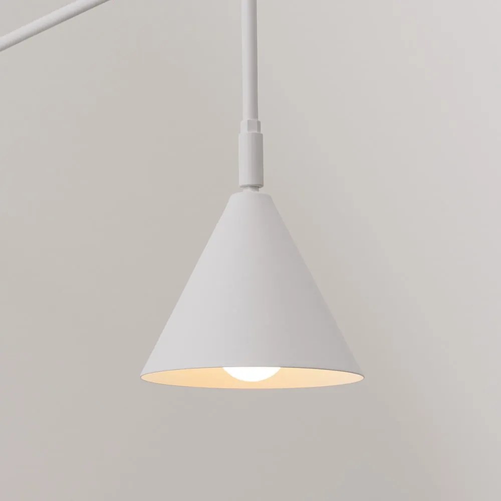 Aplică de perete albă cu alimentare la priză Zylo – Sollux