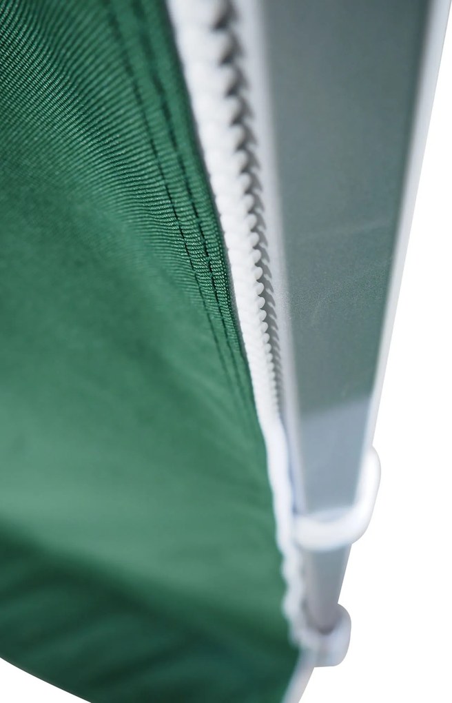 Cort pliabil 4×4 m – aluminiu HEXAGON PROFI, Verde