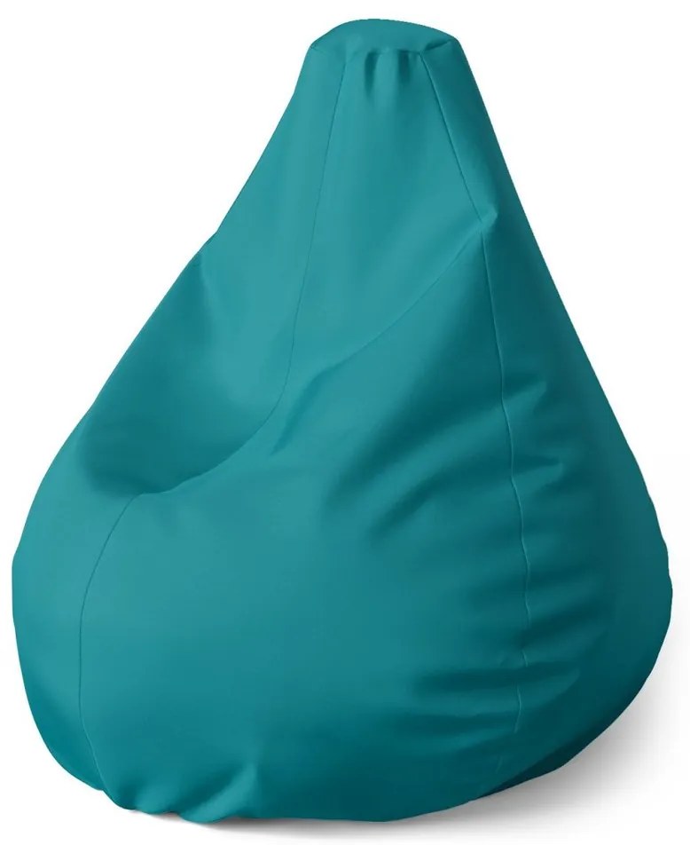 Sac de șezut Pear albastru-verde - pentru copii, turcoaz