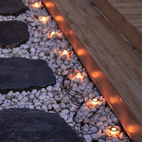 Corp de iluminat LED RGB solar dimabil Immax NEO 07905L 8xLED/0,25W/5V IP65 Tuya