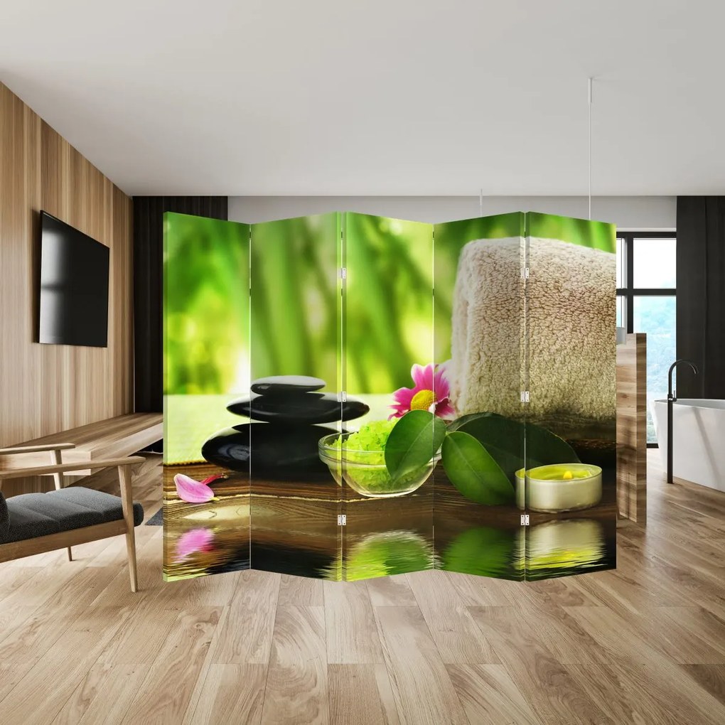 Paravan - Unelte pentru masaj (210x170 cm)