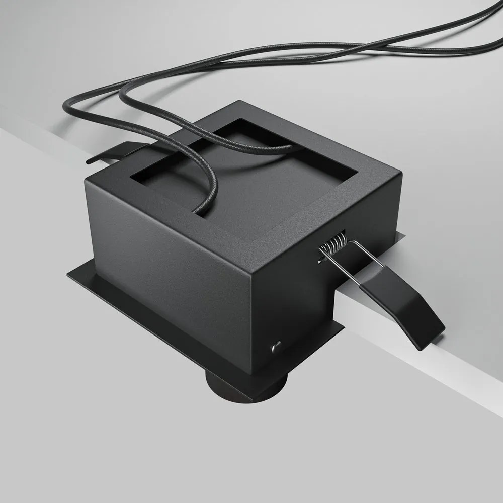 Spot LED incastrabil design tehnic Magnum 2 negru