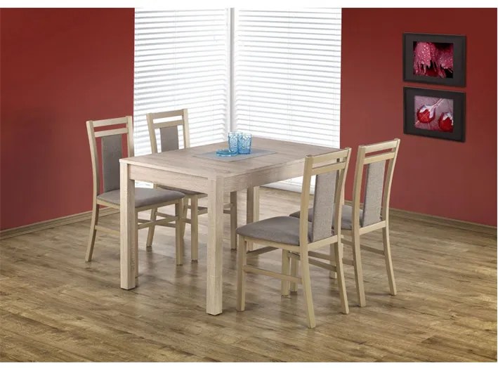 Masa extensibila Maurycy stejar sonoma/stejar sonoma - L118-158xl75xh76 cm