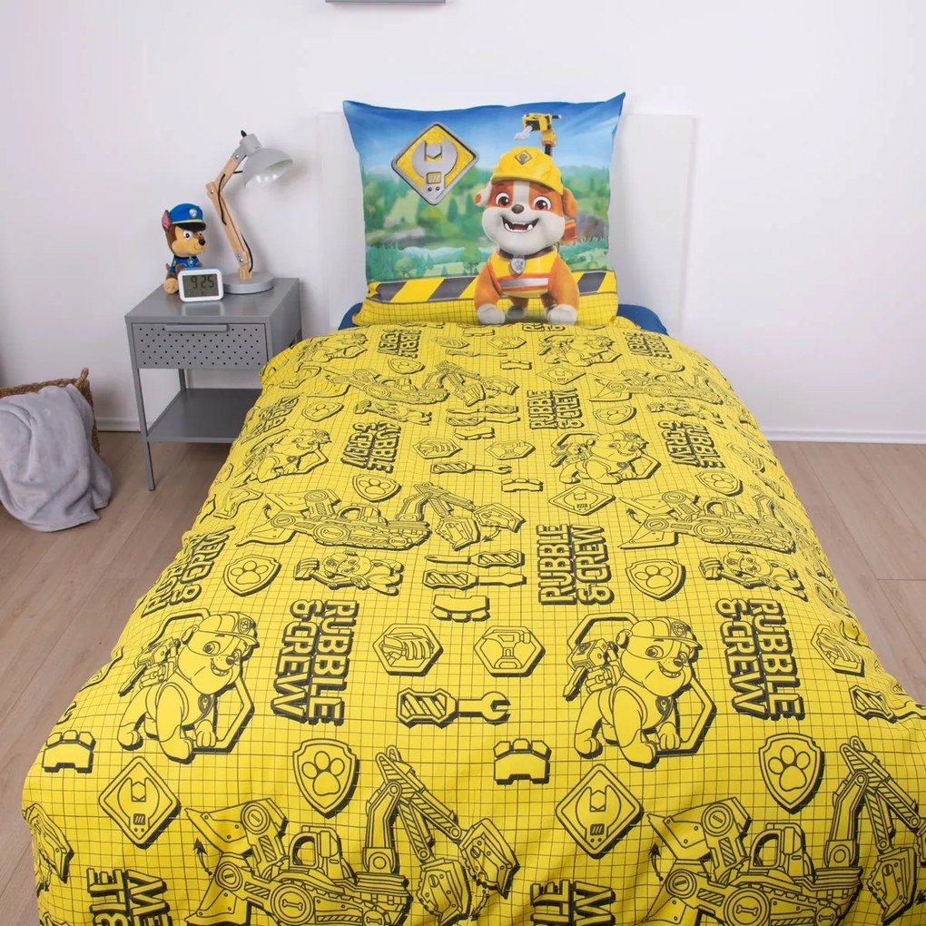 Lenjerie de pat din bumbac Herding Rubble Crew,135 x 200 cm, 80 x 80 cm