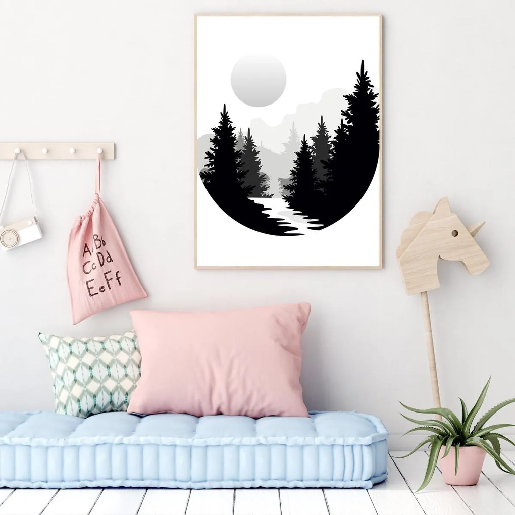 Poster - Pădure (A4)
