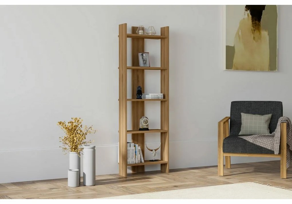 Bibliotecă Virba Walnut
