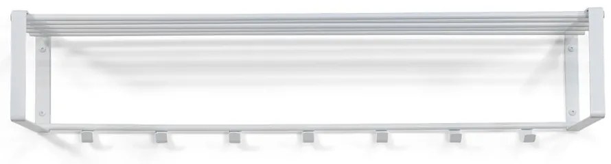 Cuier de perete alb cu raft din metal Rex – Spinder Design