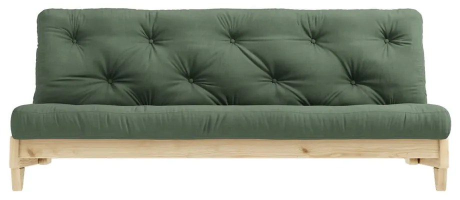 Canapea variabilă KARUP Design Fresh Natural, verde
