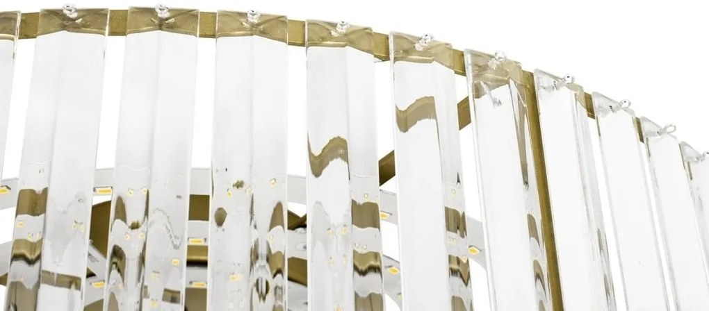 Plafoniera, Lustra aplicata LED design modern CROWN