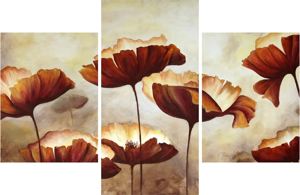 Tablou flori roșii (90x60 cm)