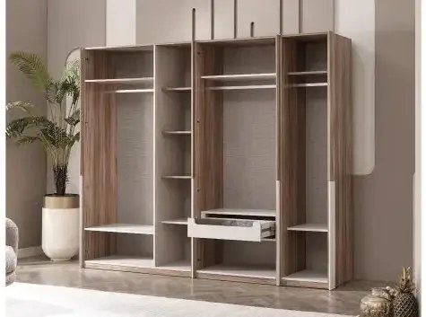Mobilier dormitor dulap 6 usi,Palermo