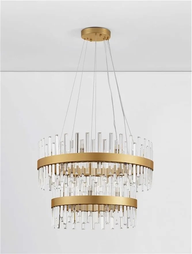 Lustra suspendata eleganta design modern Crown 75cm