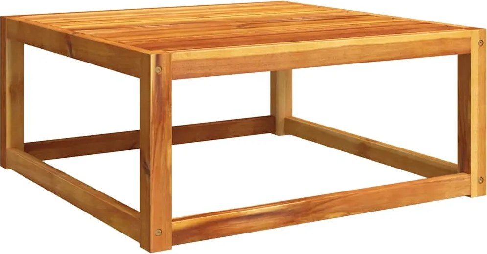 vidaXL Masă de grădină, 65x65x29 cm, lemn masiv de acacia