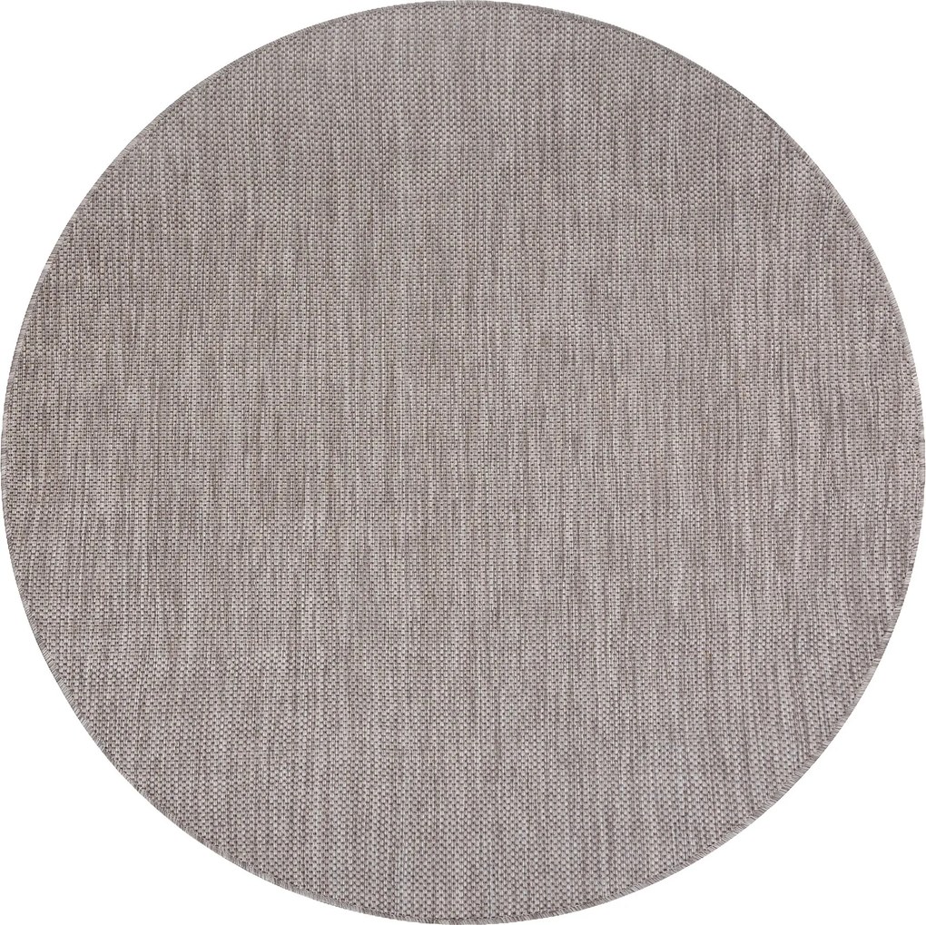 Covor SISAL SION cerc A5165A Melanj țesute plate bej
