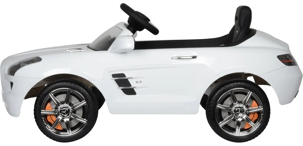 Buddy Toys BEC 7110 Mașinuță electrică MercedesBenz SLS, albă