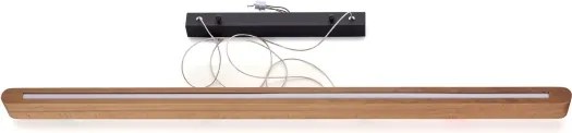 BRILAGI - Lustră LED suspendată pe cablu GARDALINE LED/90W/230V 120 cm stejar