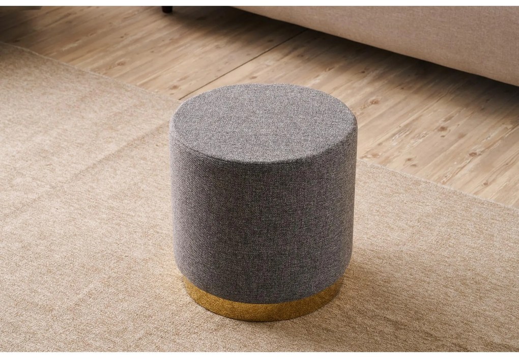 Taburete Gocametta (antracit + Auriu). Promo -8%. 1107191