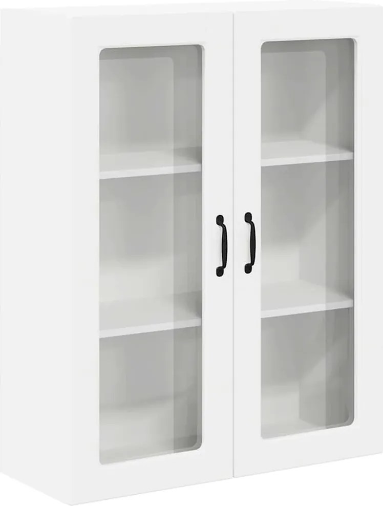 vidaXL Dulap suspendat de bucătărie Alb 80 x 31 x 100 cm Lemn compozit